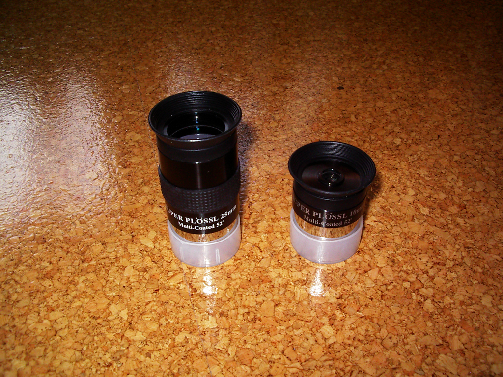 Das Super Plössel 25 und 10mm Okular